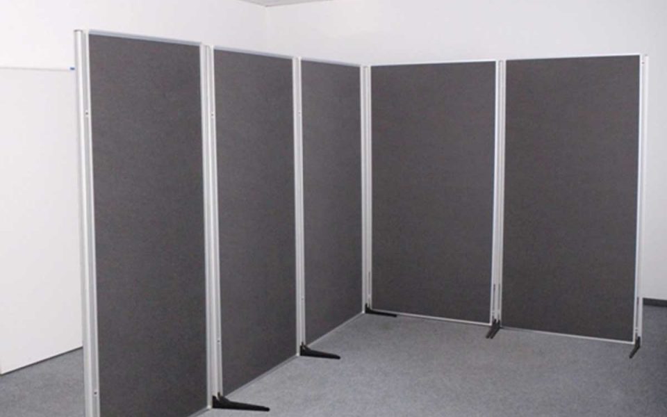 Stellwand leihen, als Raumteiler oder Trennwand mieten