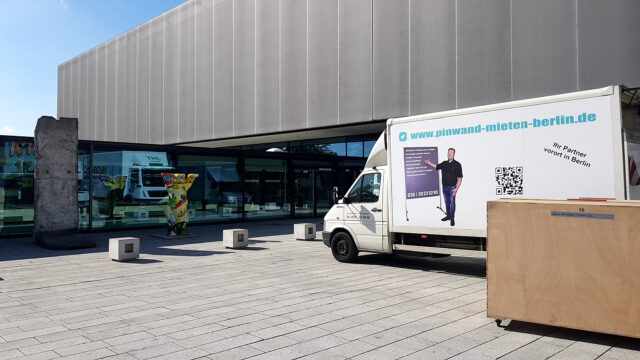 Transport Stellwand mieten Berlin